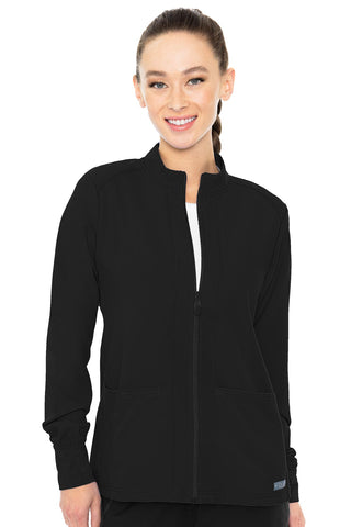 2660 ZIP FRONT WARM UP WITH SHOULDER YOKES