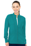 2660 ZIP FRONT WARM UP WITH SHOULDER YOKES